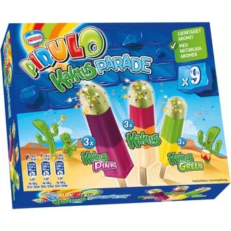 Pirulo Kaktus Parade Limonadijääpuikko Monipakkaus 9X48g/45Ml kalorit ja ravintosisältö