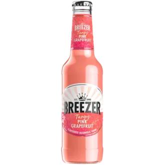 Breezer Pink Grapefruit juomasekoitus 4 % lasipullo 0,275 L kalorit ja ravintosisältö - 64 kcal