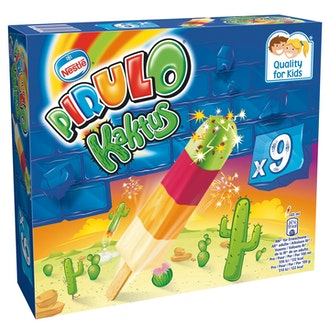 Pirulo 9x48g/0,45dl Kaktus limonadijää monipakkaus kalorit ja ravintosisältö