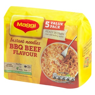 Maggi Naudanlihanmakuinen nuudeli 5 x 59g kalorit ja ravintosisältö