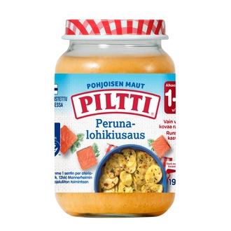 Piltti Pohjoisen Maut 190G Peruna-Lohikiusaus 1-3V kalorit ja ravintosisältö