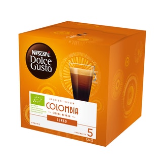 Dolce Gusto 12kaps 84g Lun Col luomu kalorit ja ravintosisältö - 1 kcal