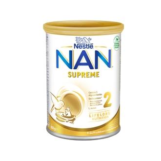 Nestlé Nan 800G Supreme 2 Premium Maitopohjainen Vieroitusvalmiste kalorit ja ravintosisältö
