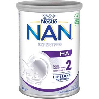 Nestlé Nan 800G Ha 2 Maitopohjainen Vieroitusvalmiste kalorit ja ravintosisältö