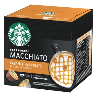 Dolce Gusto Starbucks 12kaps Caramel Macchiato kalorit ja ravintosisältö