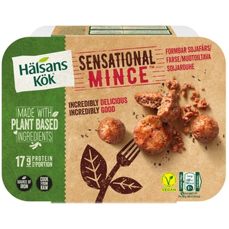 Hälsans Kök incredible mince 400g pakaste kalorit ja ravintosisältö