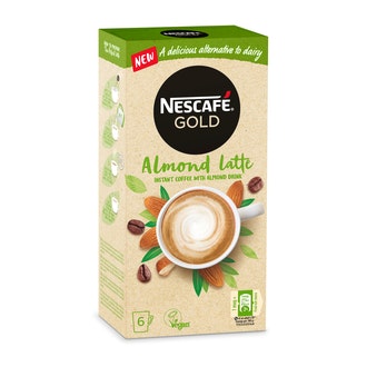 Nescafe Gold pikakahvi 96g Almond Latte kalorit ja ravintosisältö - 410 kcal