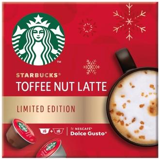Starbucks Holiday by Nescafé Dolce Gusto Toffee Nut Latte 12 kaps/127.8g kalorit ja ravintosisältö - 33 kcal