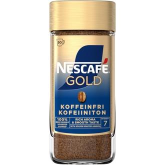 Nescafé Gold 100g kofeiiniton pikakahvi kalorit ja ravintosisältö - 3 kcal