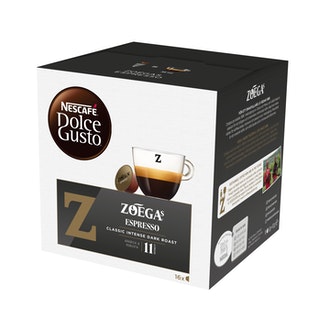 Nescafé Dolce Gusto Zoegas Espresso kahvikapseli 16 kpl kalorit ja ravintosisältö - 6 kcal
