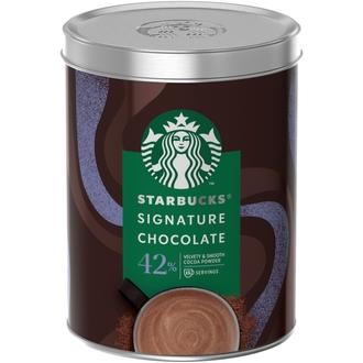 Starbucks Signature Chocolate 42% 330g Kaakaojuomajauhe kalorit ja ravintosisältö - 392 kcal
