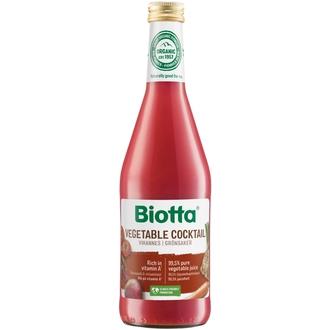 Biotta vihannestäysmehu 500 ml kalorit ja ravintosisältö