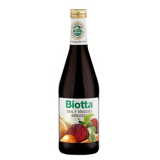 Biotta Daily Veggies Breuss 500ml luomu kalorit ja ravintosisältö