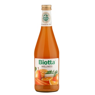 Biotta wellness drink hedelmä-vihannesjuoma 500 ml luomu kalorit ja ravintosisältö