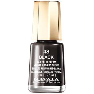 Mavala 5ml Nail Polish 48 Black kynsilakka