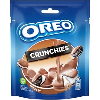Oreo Crunchies Dipped täytekeksi 110g kalorit ja ravintosisältö