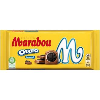 Marabou Oreo Sandwich suklaalevy 92g kalorit ja ravintosisältö - 519 kcal