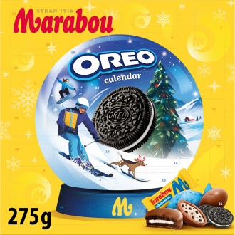 Marabou Oreo Suklaakalenteri 275g kalorit ja ravintosisältö - 530 kcal