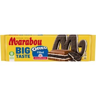 Marabou Big Taste Oreo suklaalevy 300g kalorit ja ravintosisältö - 556 kcal