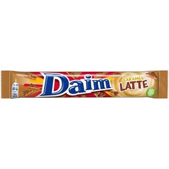 Daim Caramel latte suklaapatukka 56g kalorit ja ravintosisältö