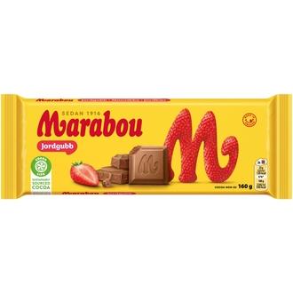 Marabou Jordgubb suklaalevy 160g kalorit ja ravintosisältö - 546 kcal
