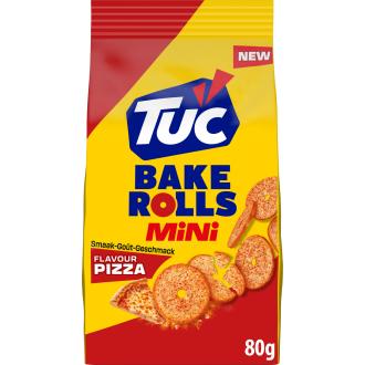 TUC Bake Rolls Mini 80g pizza leipälastu kalorit ja ravintosisältö - 442 kcal