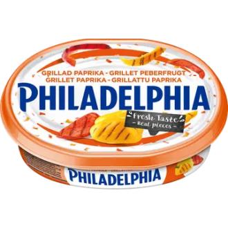 Philadelphia Grillattu Paprika tuorejuusto  175g kalorit ja ravintosisältö - 135 kcal
