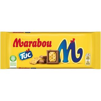 Marabou TUC suklaalevy 87g kalorit ja ravintosisältö - 522 kcal