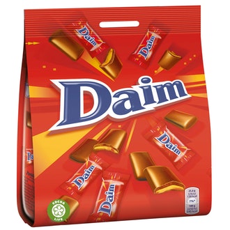 Daim Mini  makeispussi 200g kalorit ja ravintosisältö