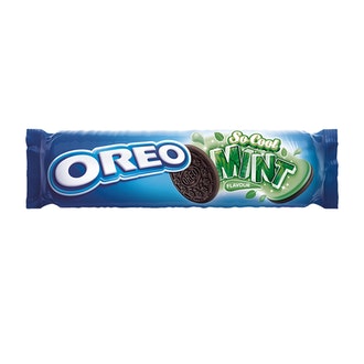 Oreo Mint Täytekeksi 154G kalorit ja ravintosisältö