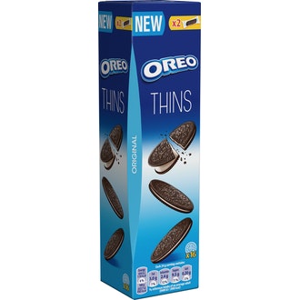 Oreo 96g Crispy Thin Original kalorit ja ravintosisältö