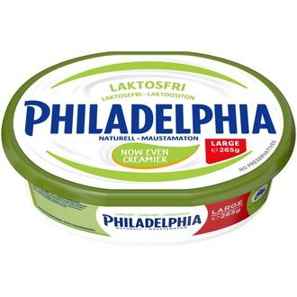 Philadelphia Laktoositon Tuorejuusto 265 kalorit ja ravintosisältö