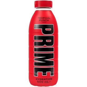 Prime Hydration Tropical Punch juoma 500ml kalorit ja ravintosisältö