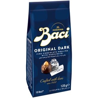 Baci Original Tummasuklaakonvehdit 125g kalorit ja ravintosisältö - 566 kcal