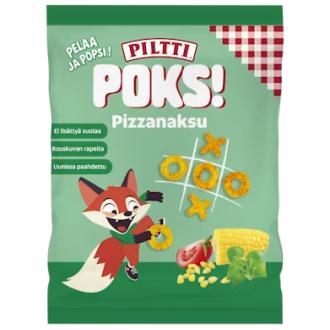 Piltti Poks! Pizzanaksu 42g kalorit ja ravintosisältö - 433 kcal