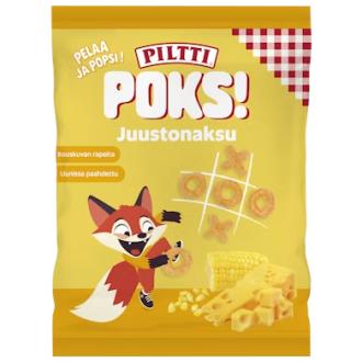Piltti Poks! Juustonaksu 42g kalorit ja ravintosisältö - 443 kcal