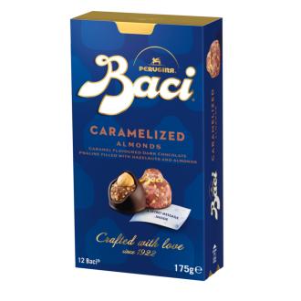 Baci Bijou Karamellisoitu manteli 175g kalorit ja ravintosisältö - 555 kcal