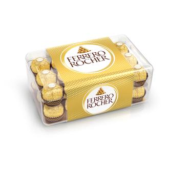 Ferrero Rocher 375g suklaakonvehtirasia kalorit ja ravintosisältö - 603 kcal