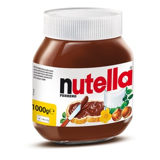 Nutella hasselpähkinä-kaakaolevite 1kg kalorit ja ravintosisältö - 539 kcal