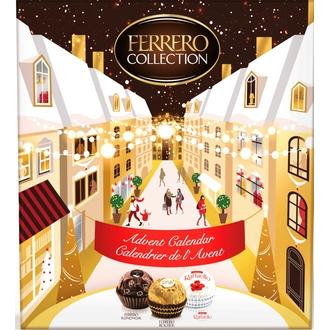 Ferrero Collection-konvehtijoulukalenteri 259g kalorit ja ravintosisältö
