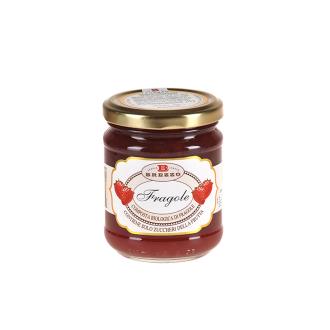 Brezzo Mansikkahillo Luomu 210g kalorit ja ravintosisältö - 133 kcal