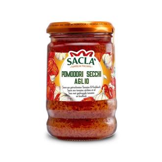 Saclà 190g Pesto pomodori secchi & aglio aurinkokuivattu tomaatti ja valkosipuli kalorit ja ravintosisältö