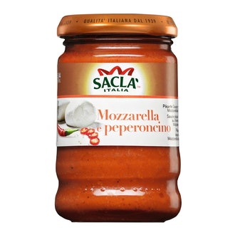 Sacla tomaatti-chili-mozzarellapastakastike 190g kalorit ja ravintosisältö