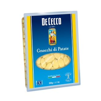 De Cecco Gnocchi di Patate perunapasta 500g kalorit ja ravintosisältö - 155 kcal