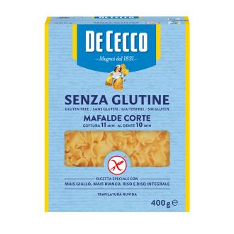 De Cecco Mafalde Corte Gluteeniton Aaltopasta 400g kalorit ja ravintosisältö - 356 kcal
