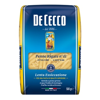 De Cecco Penne Rigate 500g kalorit ja ravintosisältö