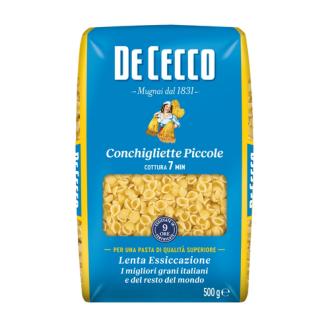 De Cecco Conchigliette Piccole minipasta 500g kalorit ja ravintosisältö - 351 kcal