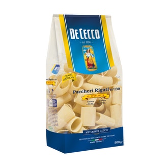 De Cecco Paccheri pasta 500g kalorit ja ravintosisältö - 351 kcal