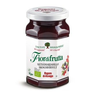 Fiordifrutta Luomumetsämarjahillo 250g kalorit ja ravintosisältö