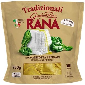 Rana Ravioli ricotta & pinaatti 250g kalorit ja ravintosisältö